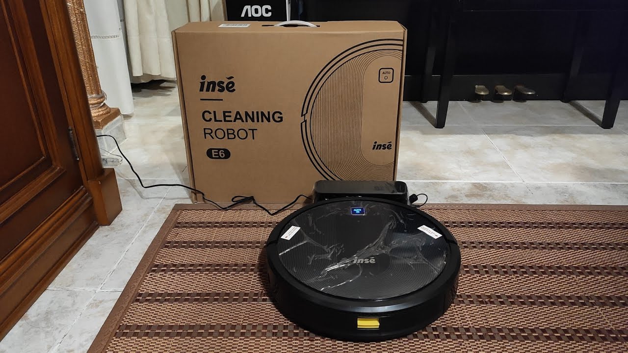 Review: Inse E6 Robot Barredor Aspirador Inteligente 2000Pa Compatible con  Conga - YouTube