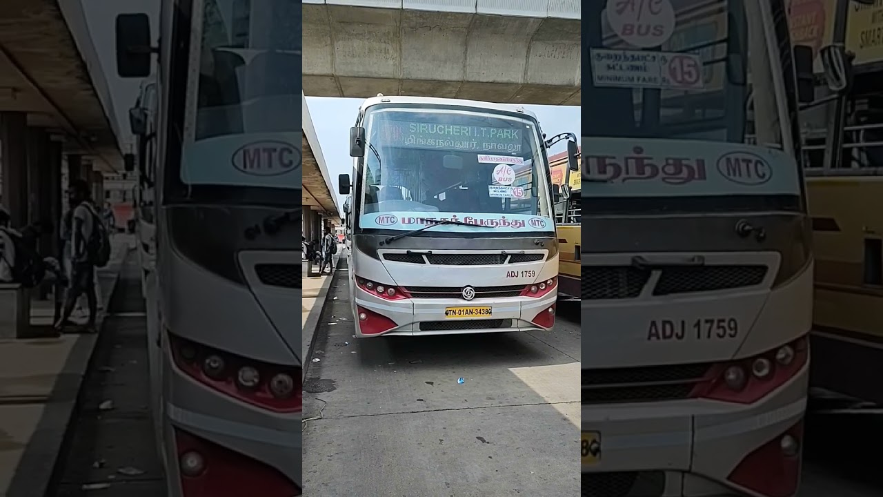 570S CMBT Bus Terminus ( Koyambedu ) - Siruseri I.T Park MTC AC Bus