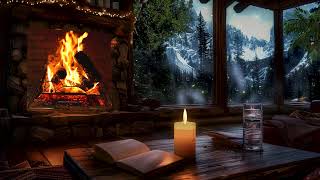 Tropical Forest Attic  Soothing Jazz Music for Sleep and Cozy Space with Light Rain