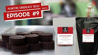 How to Make Tablea (100% Pure Chocolate) - Planting Chocolate Trees Episode #9