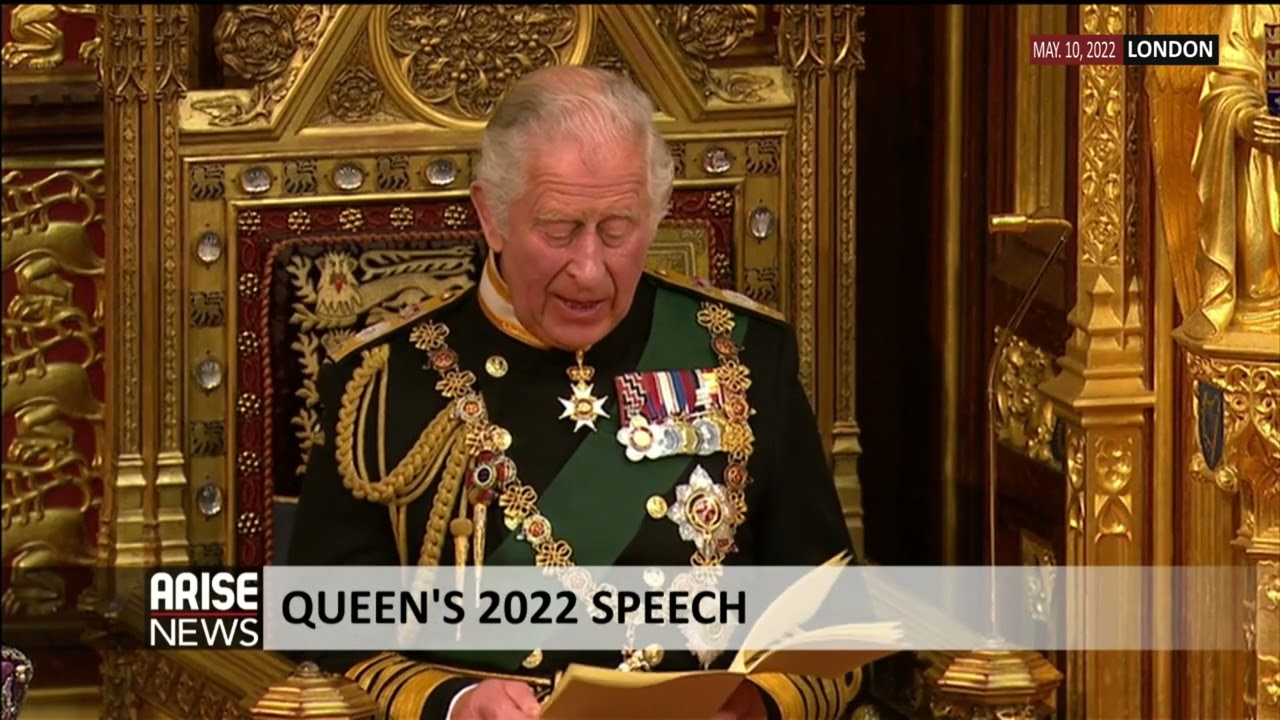 PRINCE CHARLES DELIVERS QUEEN'S 2022 SPEECH