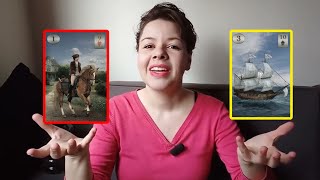 Combinação da carta O Cavaleiro + O Navio | Baralho Cigano | Lenormand