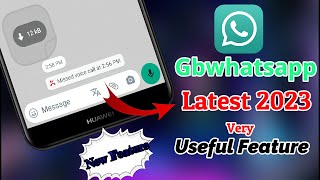 Gbwhatsapp Latest New feature In 2023 | Very Helpful Feature For Gbwhatsapp Users screenshot 4