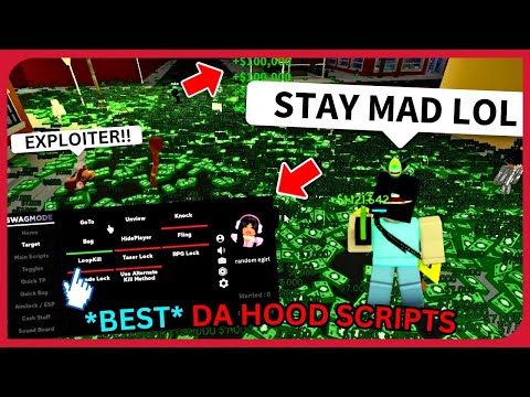 Da Hood Script / Hack | Roblox Da Hood INSTANT Cash, Troll, More | Roblox Scripts 2023