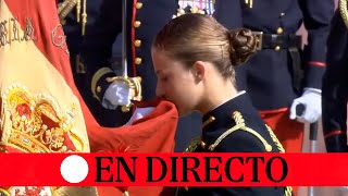 DIRECTO ZARAGOZA | Jura de bandera de la Princesa Leonor