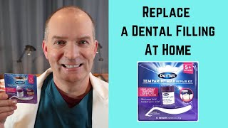 : What to do when you lose a filling, how to use temporary dental filling material.