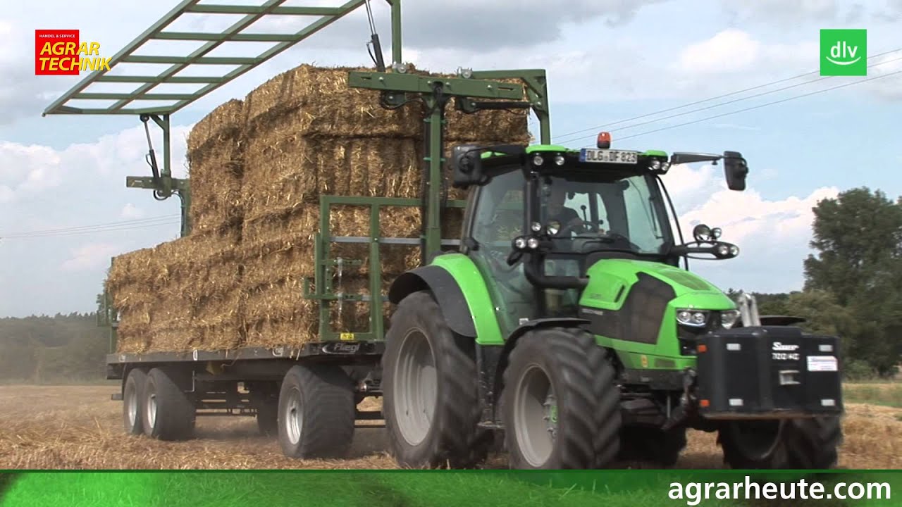 Deutz-Fahr Traktor 5120TTV im AGRARTECHNIK-Maschinentest 