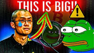 Pepe Coin, Bitcoin Update After Binance SEC Lawsuit *MAJOR NEWS TODAY*