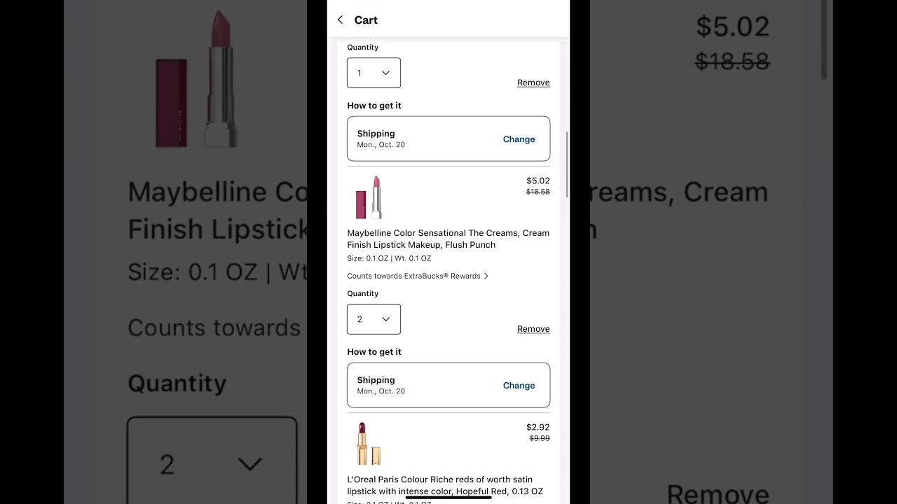 Score L’Oréal Paris + Maybelline for $0.63 at CVS