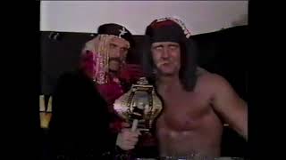 Post-WrestleMania 2 Cage Match promo - Jesse Ventura interviews Hulk Hogan