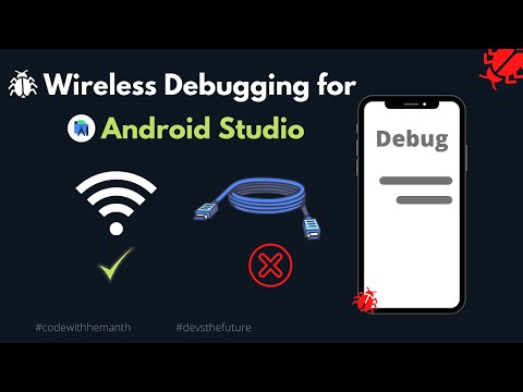 How to Enable Wireless Debugging on Mobile for Android Studio
