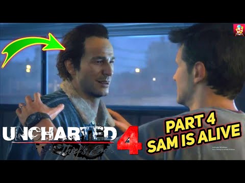 Sam is Alive | Uncharted 4 A Thief's End Pc Gameplay | Part 4 | Brothers Gaming 786