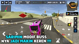 Sarimin Si Tukang Modif - IDBS Bus Simulator ( Android,IOS Gameplay ) screenshot 5