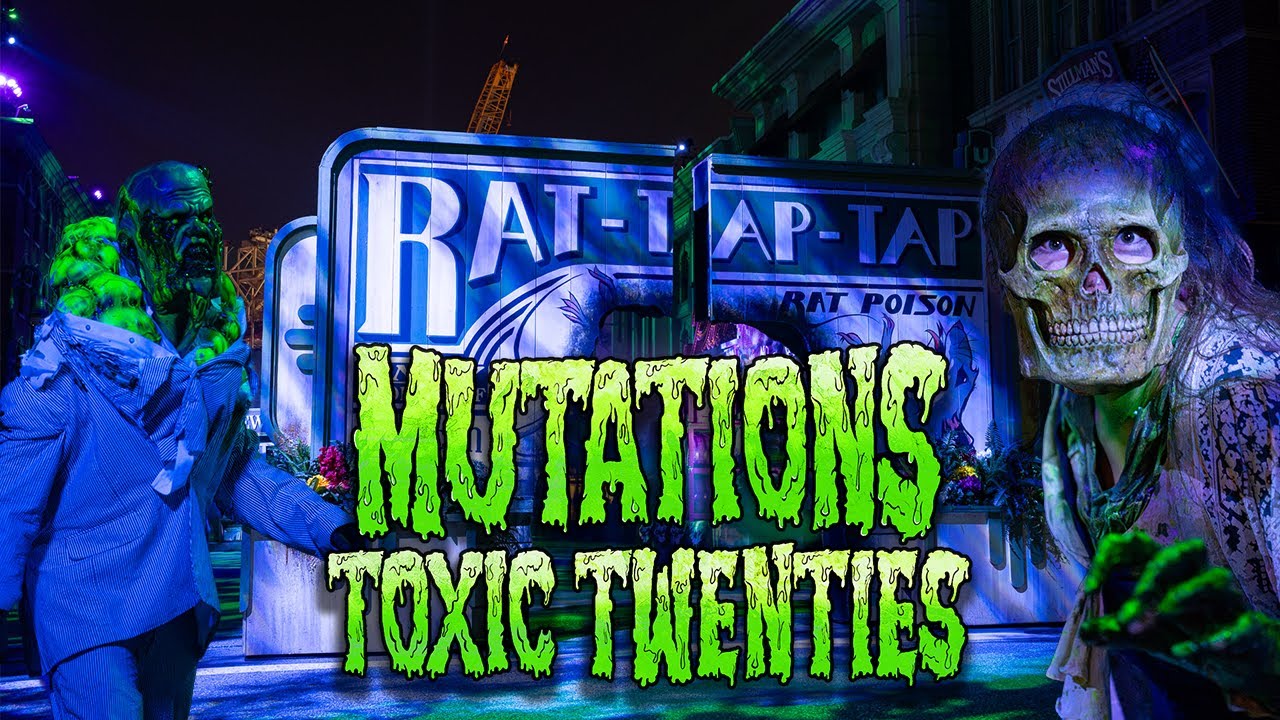 Mutated Gangsters & Flappers at Mutations: Toxic Twenties | Halloween Horror Nights Orlando 2025