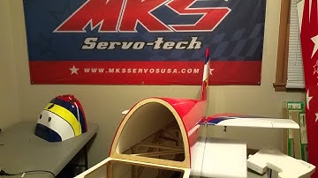 105" AJ Laser With MKS HBL380 Servos