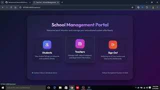 School Management System