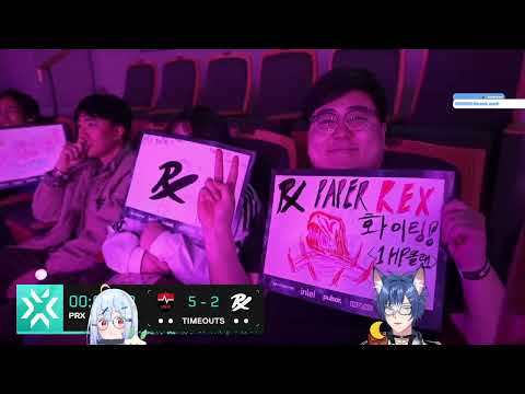 (Twitch Vod)【NS vs PRX | FS vs DFM】Watch Party - VCT Pacific - Stage 1 - Day 2