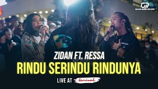 RINDU SERINDU RINDUNYA - ZIDAN feat. RESSA | ZIDAN DAN RESSA SALING MERINDU!! | KEREN BANGET!!!