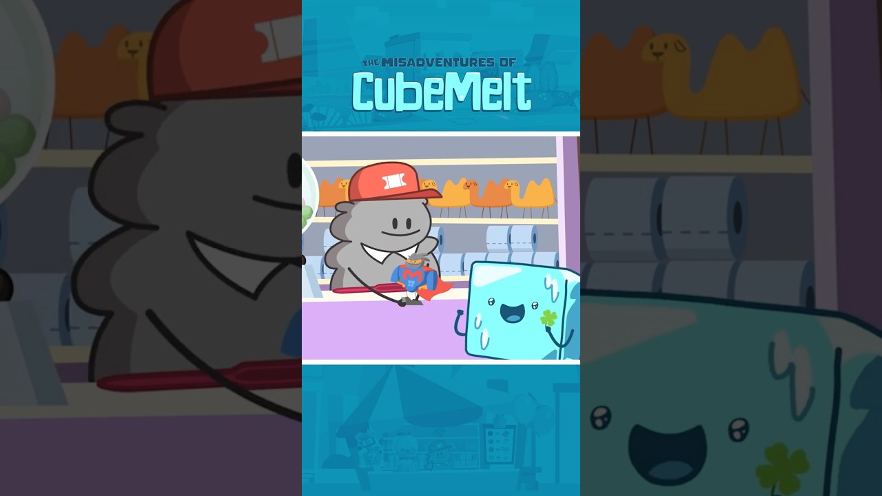 Cubemelt Superhero Fail 🦹🏻 Cartoon For Kids 