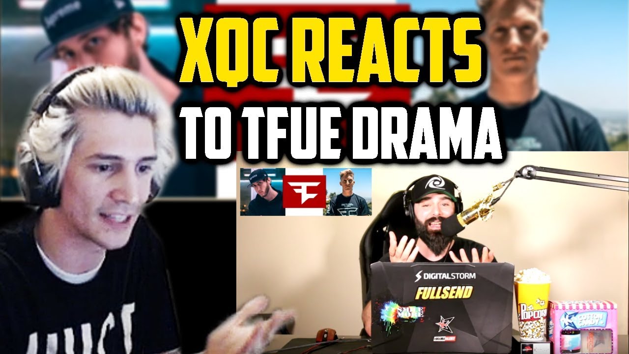 xQc Reacts To DramaAlert Faze Banks Interview about Tfue Lawsuit and Dear Tfue Response Video