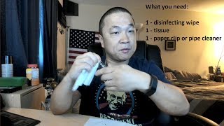 How to clean and fill the 7pipe glass blunt by hightech