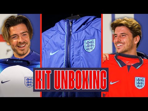 "That's A Solid Ten, I'm Having That!" Mount & Grealish Unbox England's New Nike Kit Range | England