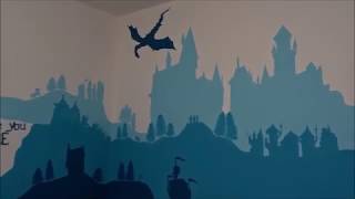 Details Hogwarts wall painting / time-lapse News