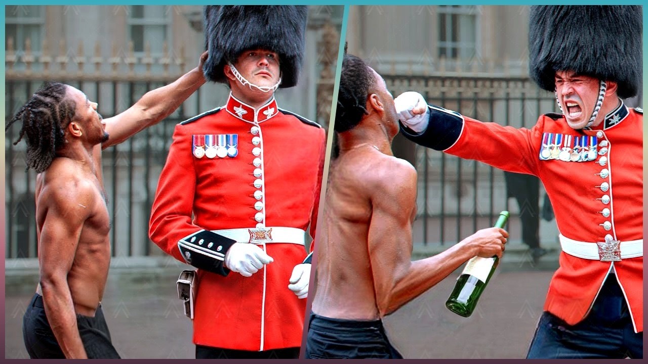 Идиоты, которые Приставали к королевской Гвардии и Пожалели Об Этом