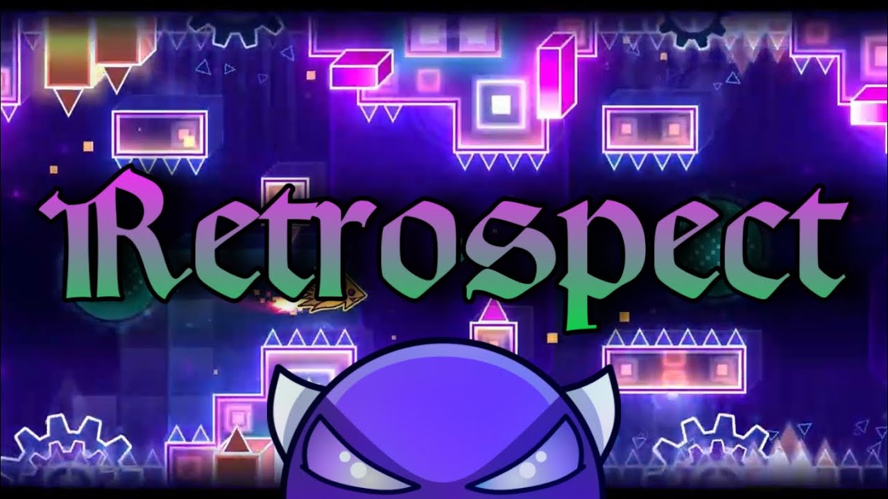 "Retrospect" by DangerKat | Easy Demon | Geometry Dash 2.2
