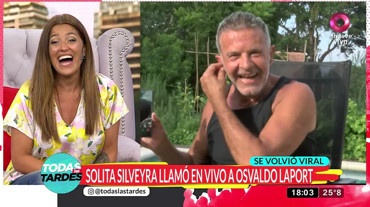 Solita Silveyra llam en vivo a Laport: "Te amo perdidamente"