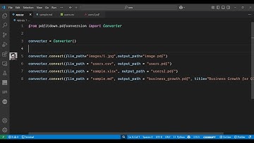 How to Convert Image, CSV, Excel & Markdown to PDF with Python Using pdfitdown Library Full Tutorial