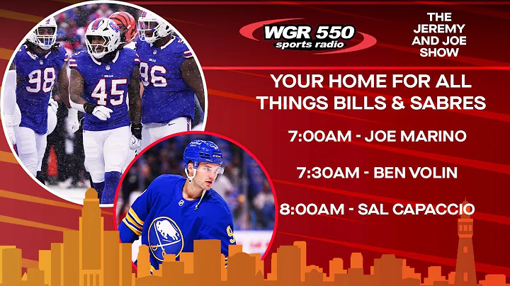 The Jeremy and Joe Show LIVE! | December 11th 2025 | WGR Sports Radio 550