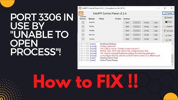 Port 3306 in use by "Unable to open process"! || Tech Survey Tamil