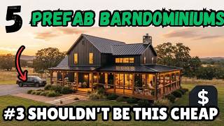 I Found 5 Prefab Barndominiums You Can Order Right Now (Real 2026 Prices)