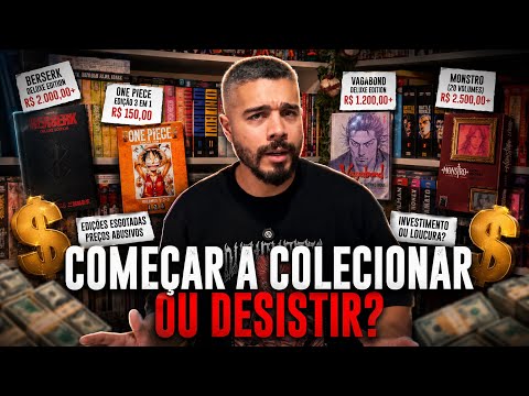 É O FIM DOS NOVOS COLECIONADORES DE MANGÁ? O QUE FAZER?