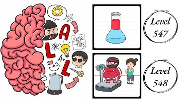 Brain Test All Star : Level 547 , 548 – How to Solve? (Walkthrough)
