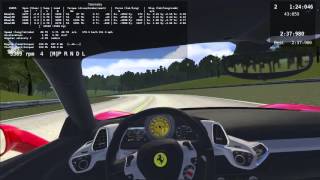 Unity 3D Vehicle Physics Pro: Ferrari 458 at Spa-Francorchamps
