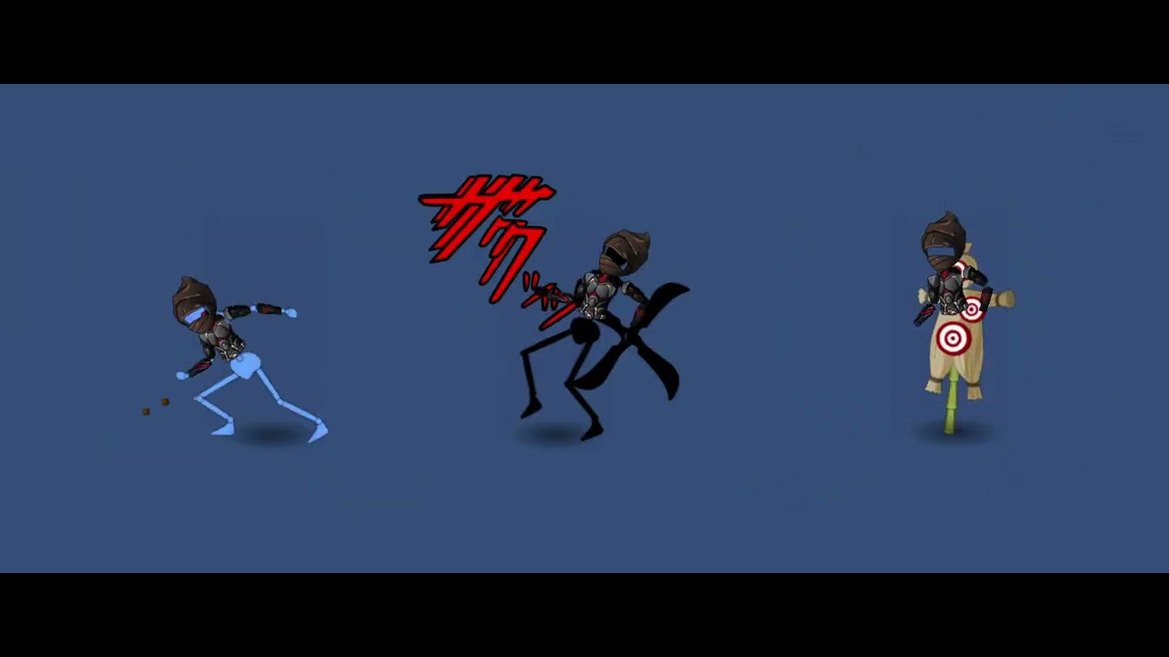 Ninja Saga Unity | Bone System Prototype