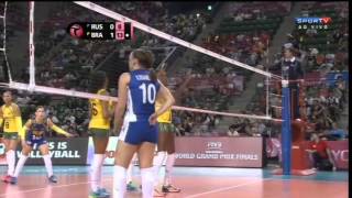 Rússia x Brasil - Fase Final - World Grand Prix 2014