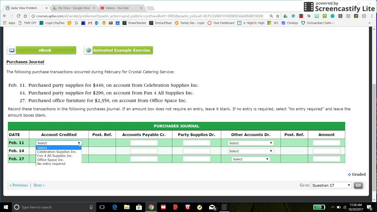 Chapter 5-Practice Problem 5-3A - YouTube