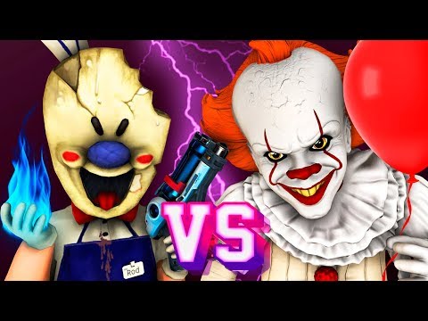 Видео: 🍦МОРОЖЕНЩИК vs 🤡ПЕННИВАЙЗ - ФИЛЬМ (Все Серии Ice Scream 7 Оно 2 Танцующий Клоун Хоррор 3D Анимация)