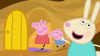 Casa Subterrânea Peppa Visita A Rebecca Coelho 2 Horas Peppa Pig Em Português Brasil