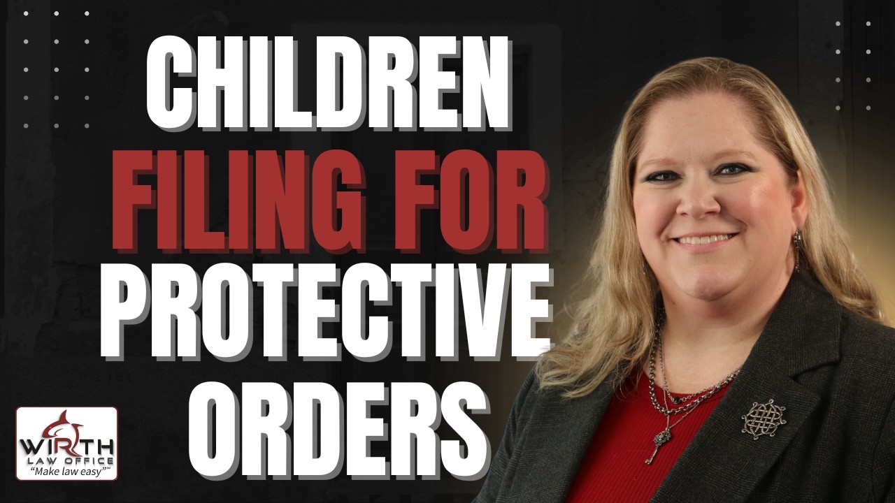 Can a child file a protective order?