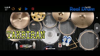 TAKBIRAN - VERSI JATHILAN || DRUM ANDROID COVER