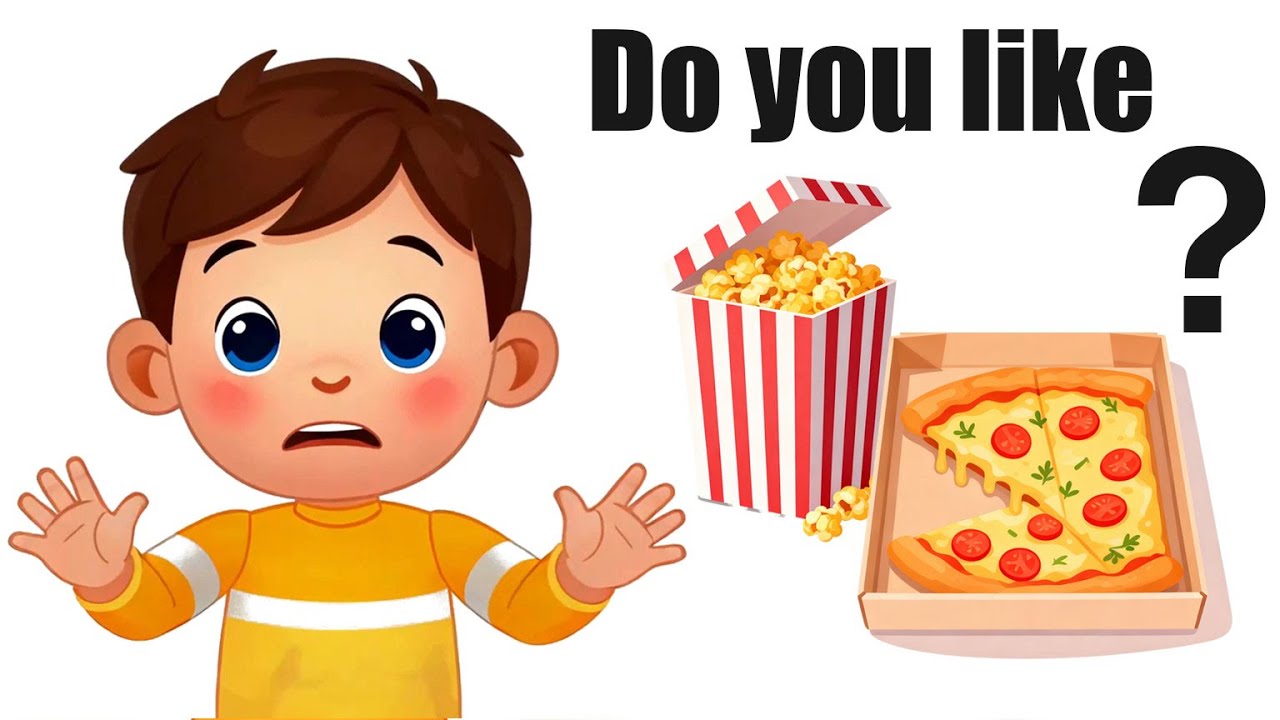Do You Like pizza? | pizza and popcorn? | Super Simple Songs