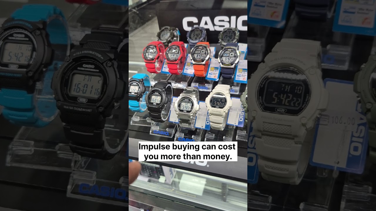 Don't buy new watches ⌚