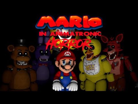 mario in animatronic horror game mario in animatronic horror game