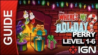 Wheres My Holiday? - Perry - Level 1-6 Drop The Ball - Walkthrough