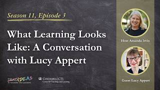 What Learning Looks Like: A Conversation with Lucy Appert