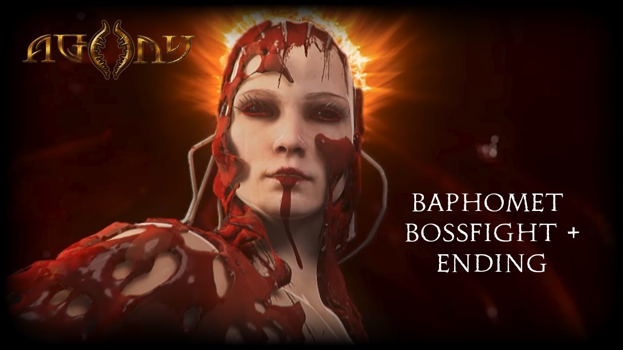 Baphomet Bossfight + Ending - Agony